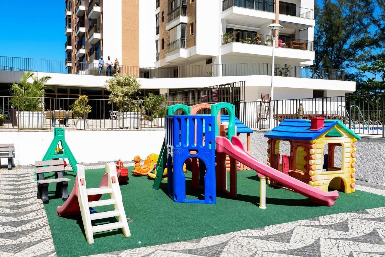 Апартаменти Omar Do Rio - Lc 1203 Moderno 2Qts Beira-Mar, Com Vista E Piscina, Academia, Quadra De Esportes E Smart Tv Ріо-де-Жанейро Екстер'єр фото